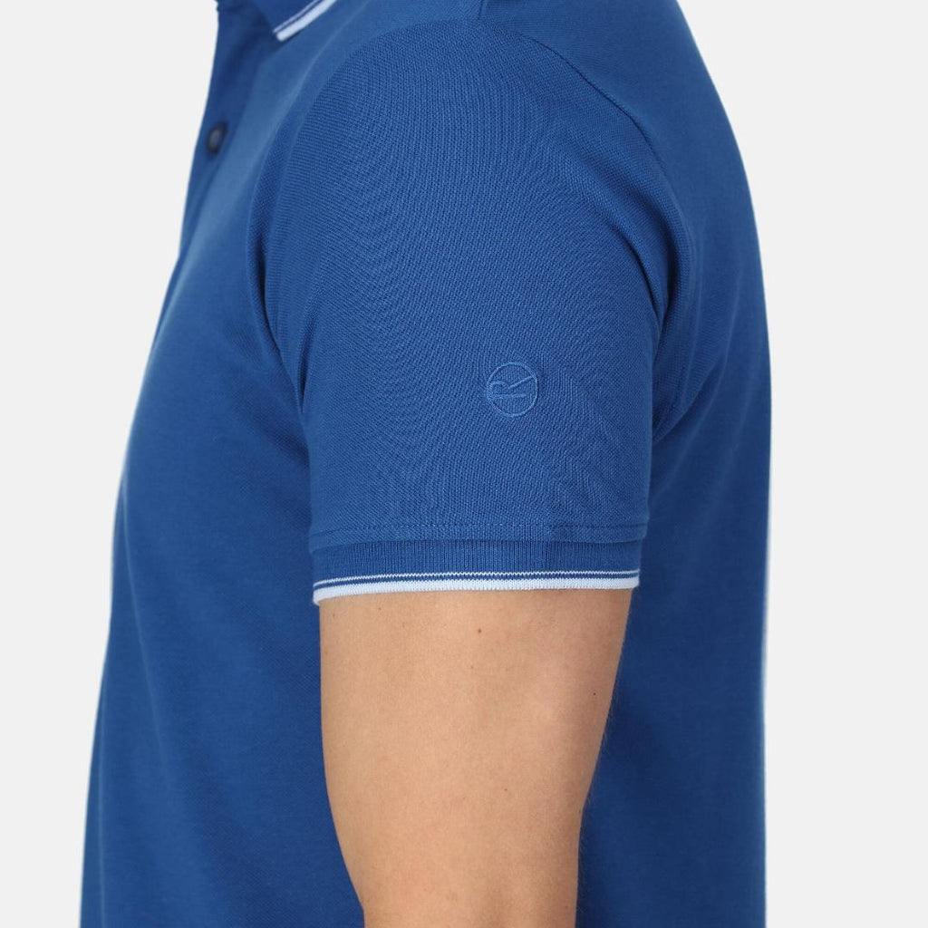 Regatta Men's Tadeo Polo Shirt - Royal Blue - Beales department store