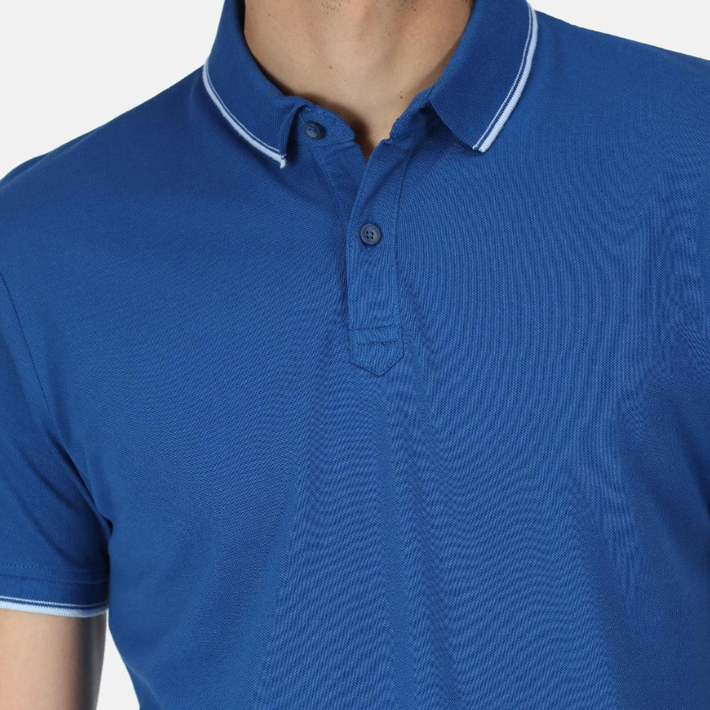 Regatta Men's Tadeo Polo Shirt - Royal Blue - Beales department store