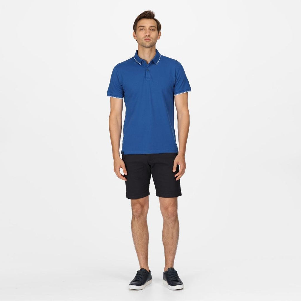 Regatta Men's Tadeo Polo Shirt - Royal Blue - Beales department store