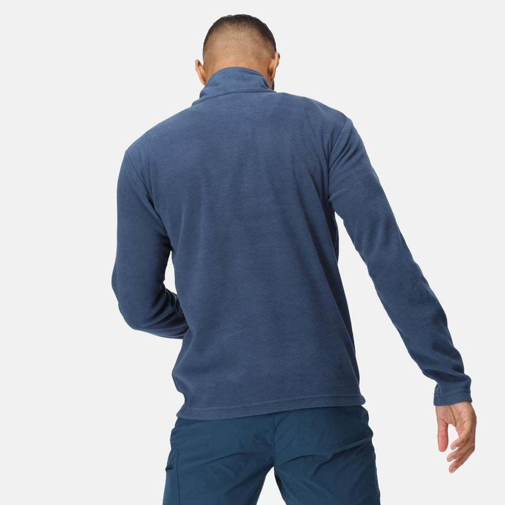 Regatta Men's Thompson Lightweight Half Zip Fleece - Admiral Blue - Beales department store