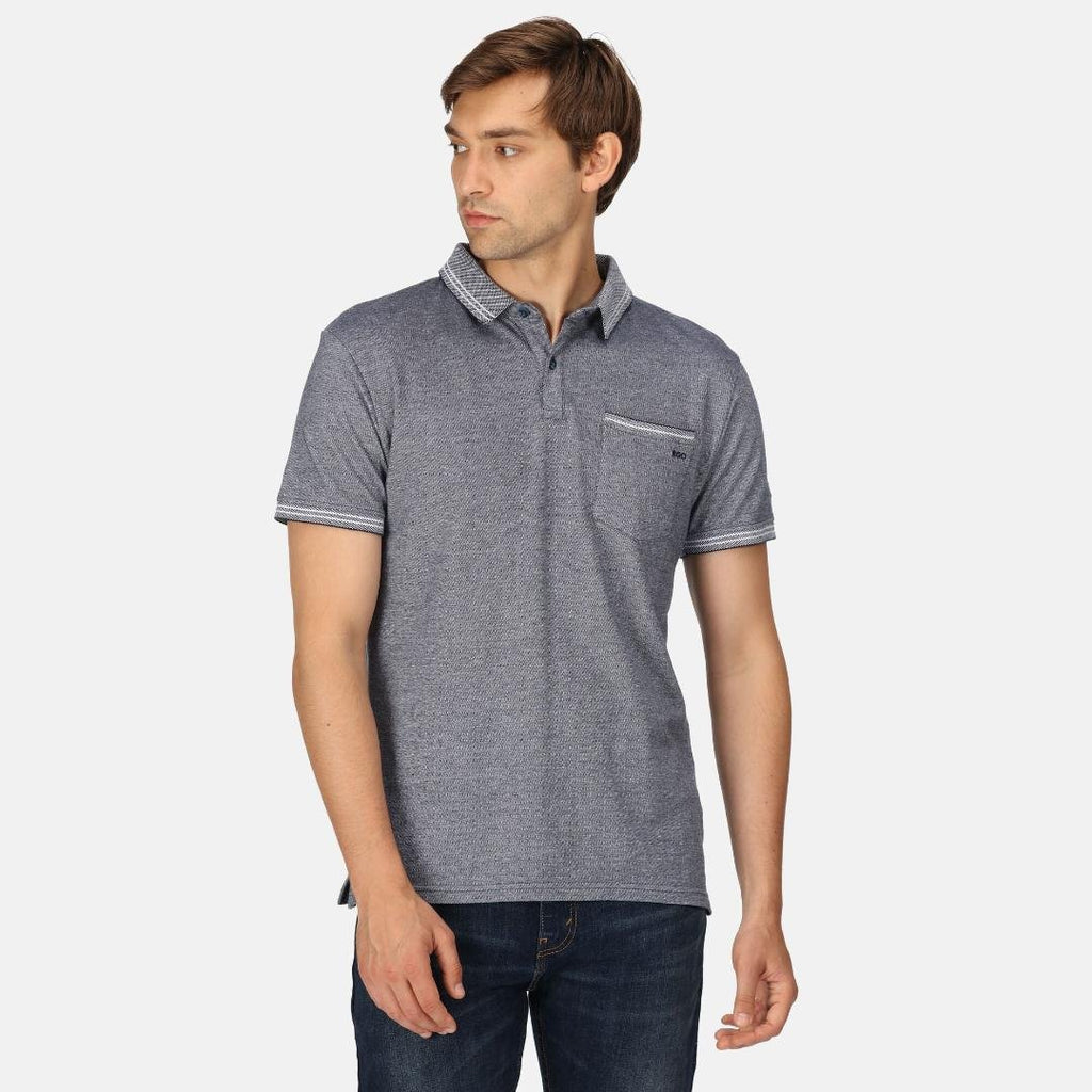 Regatta Men's Tinston Polo Shirt - Navy - Beales department store