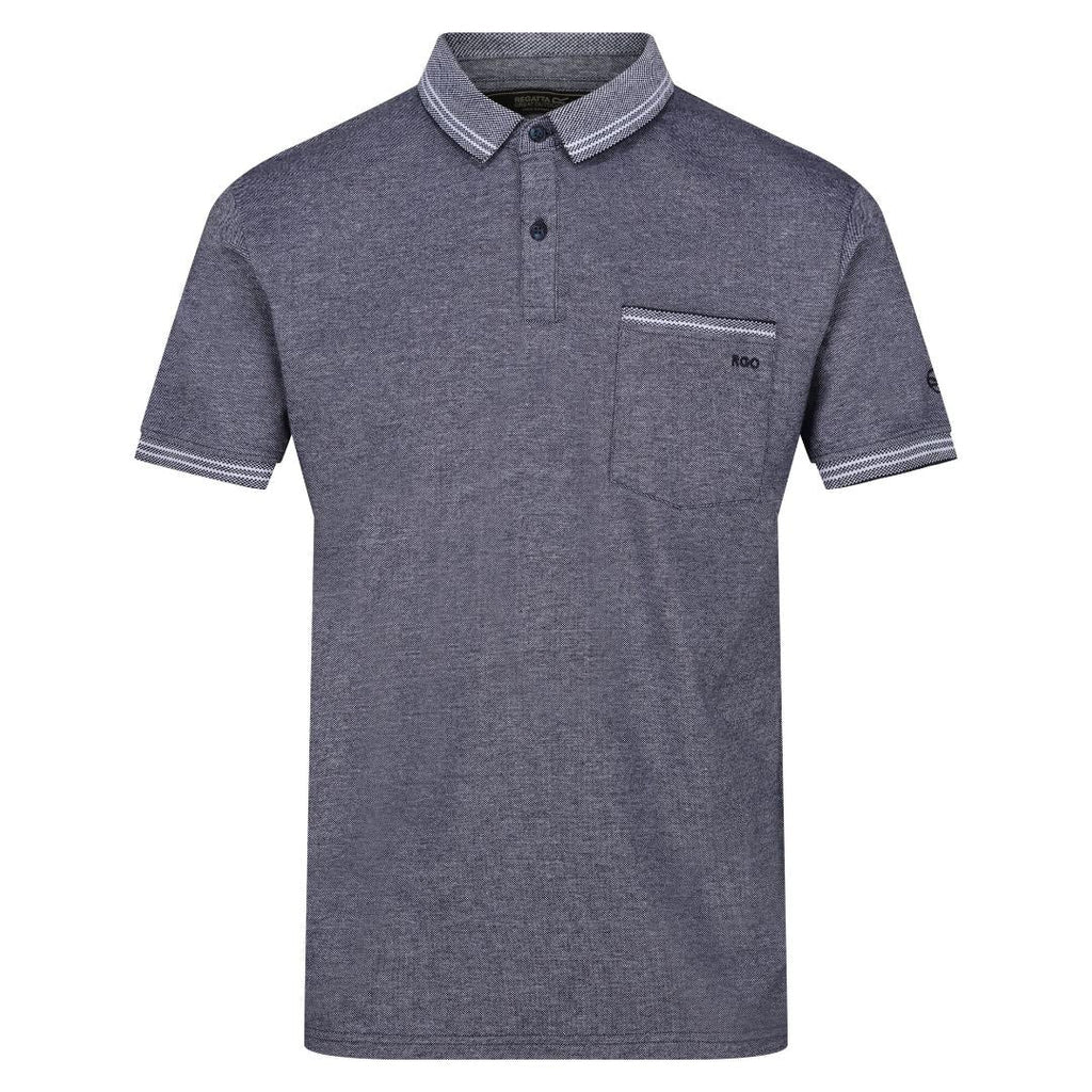 Regatta Men's Tinston Polo Shirt - Navy - Beales department store