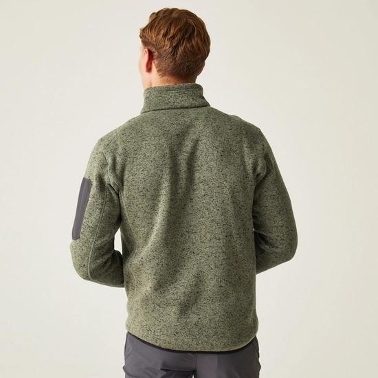 Regatta Newhill Full Zip Fleece - Agave Green Ash - Beales department store