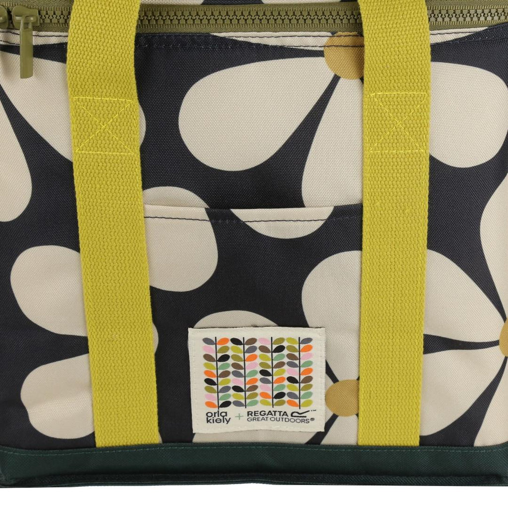 Regatta Orla Kiely 12L Coolbag - Daisy Black - Beales department store