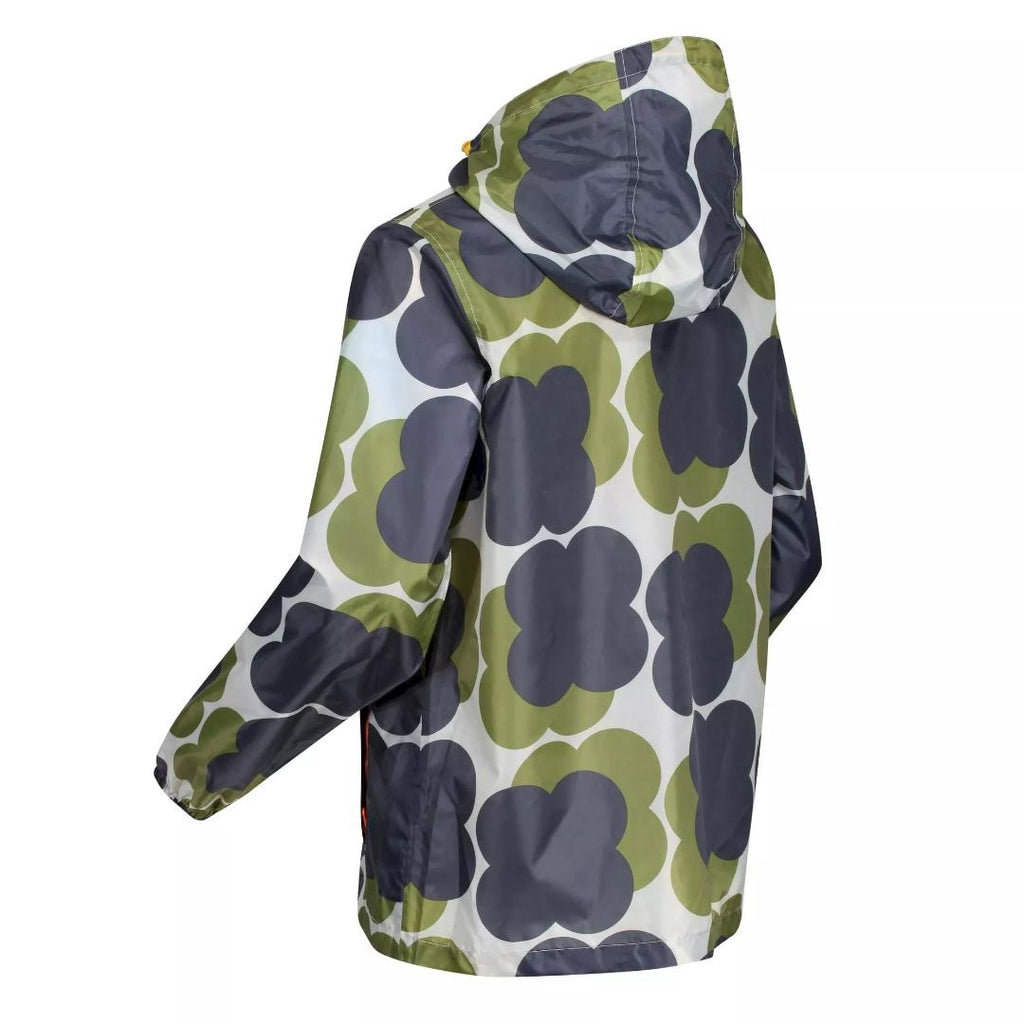 Regatta Orla Kiely Lightweight Waterproof Pack It Jacket - Shadow Flower - Beales department store