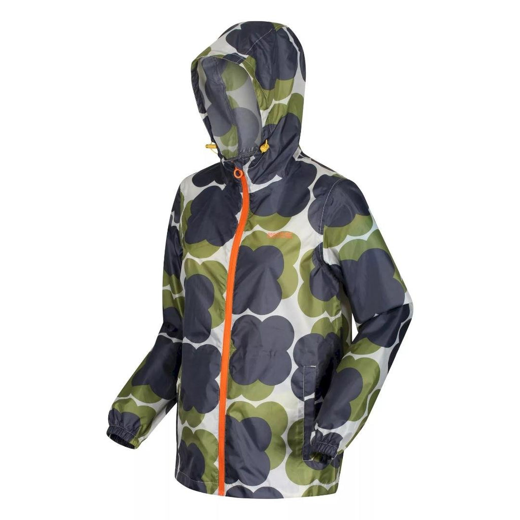 Regatta Orla Kiely Lightweight Waterproof Pack It Jacket - Shadow Flower - Beales department store