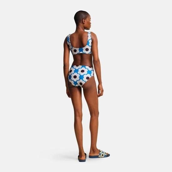 Regatta Orla Kiely Reversible Bikini Set - Blue Sixties Daisy Navy Tall Flowers - Beales department store