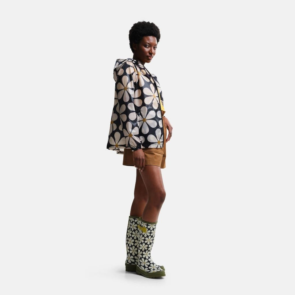 Regatta Orla Kiely Summer Pack - It Jacket - Black Daisy - Beales department store