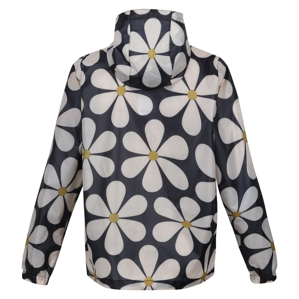 Regatta Orla Kiely Summer Pack - It Jacket - Black Daisy - Beales department store