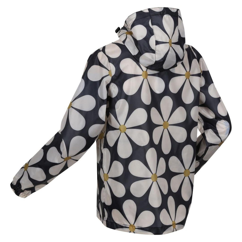 Regatta Orla Kiely Summer Pack - It Jacket - Black Daisy - Beales department store