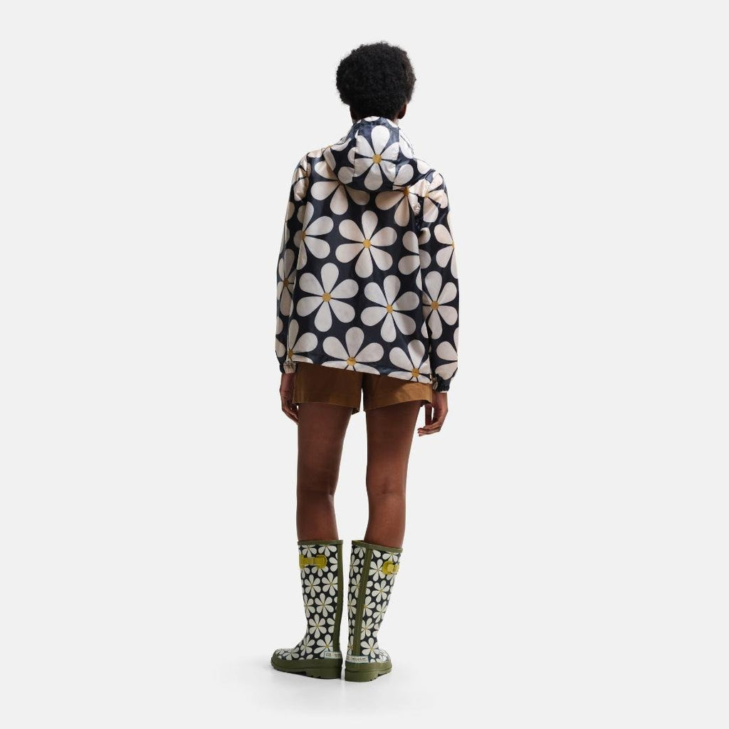 Regatta Orla Kiely Summer Pack - It Jacket - Black Daisy - Beales department store