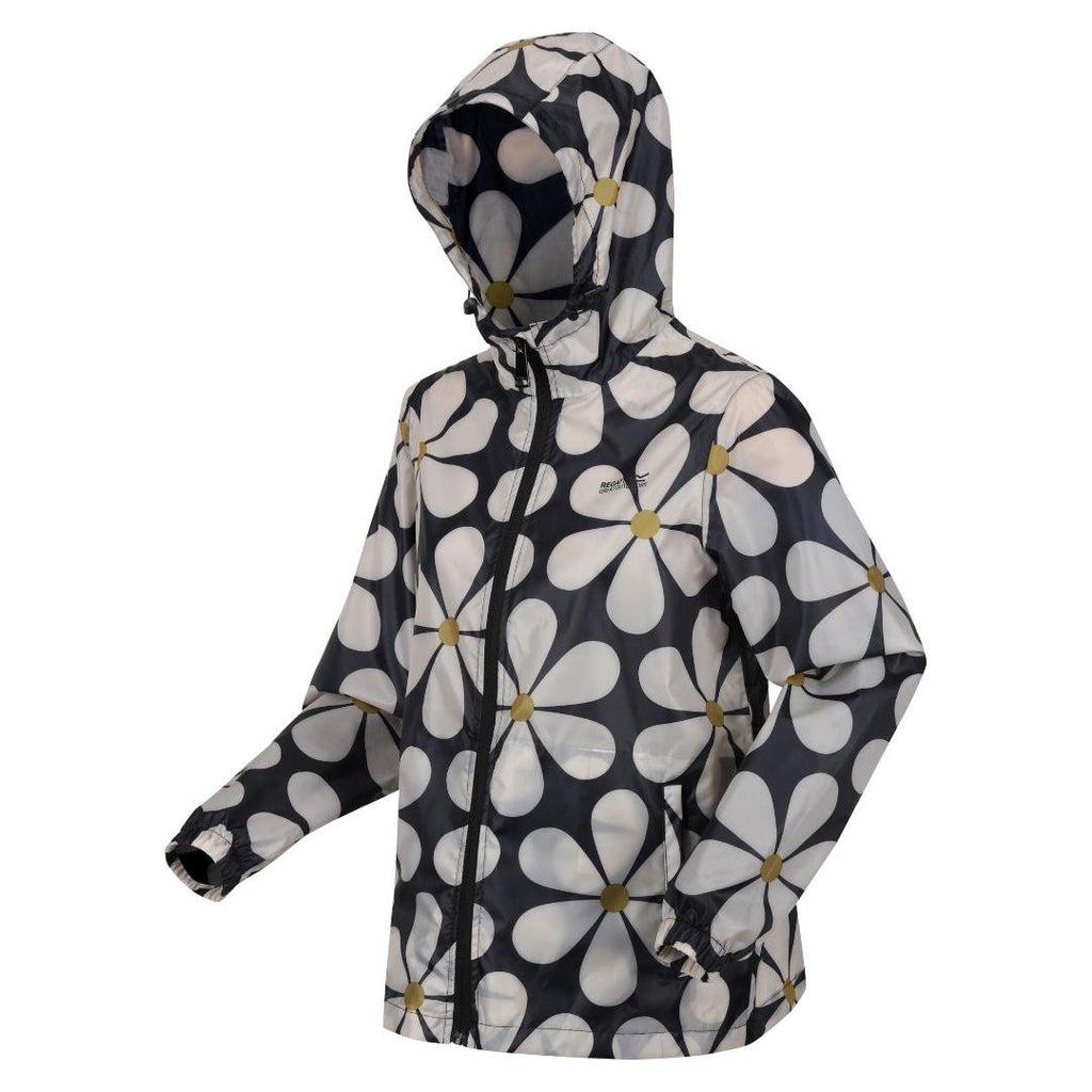 Regatta Orla Kiely Summer Pack - It Jacket - Black Daisy - Beales department store