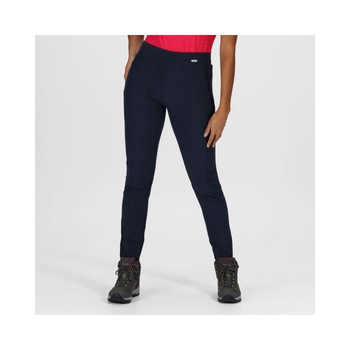 Regatta Pentre Stretch Walking Trousers Navy - Beales department store