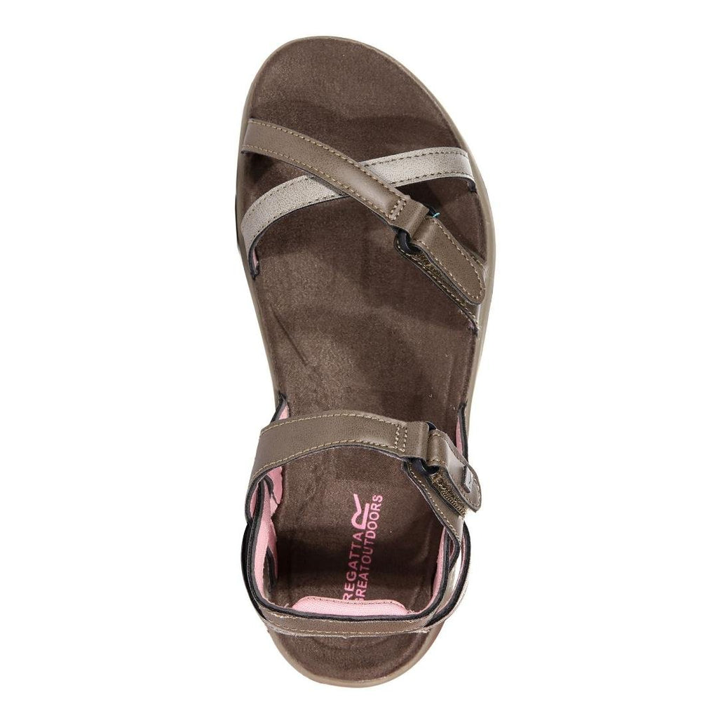 Regatta Santa Cruz Strap Sandals - Walnut Mellow Rose - Beales department store