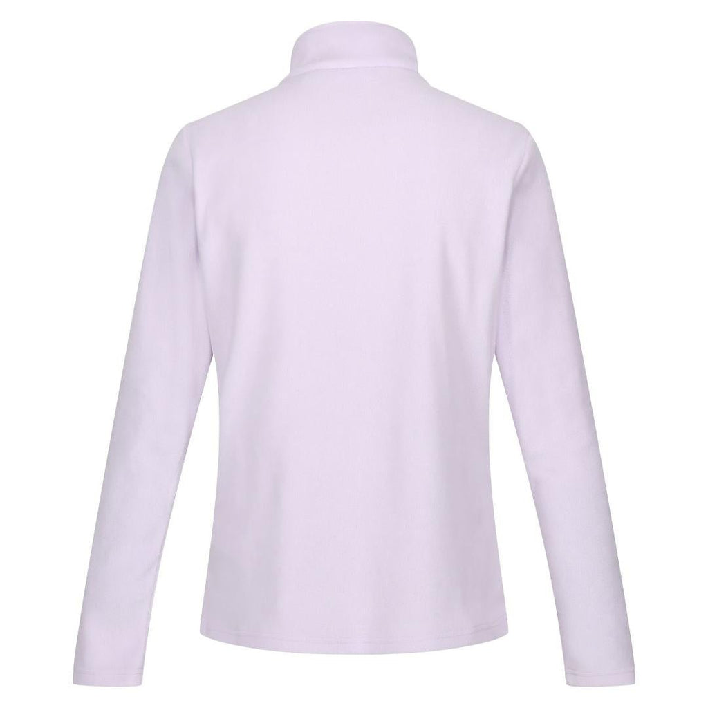 Regatta Sweethart Lightweight Half - Zip Fleece - Lilac Frost - Beales department store