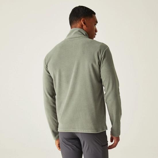 Regatta Thompson Lightweight Half Zip Fleece - Agave Green - Beales department store