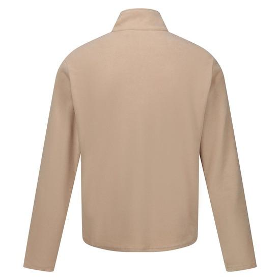 Regatta Thompson Lightweight Half Zip Fleece - Oat Ash - Beales department store