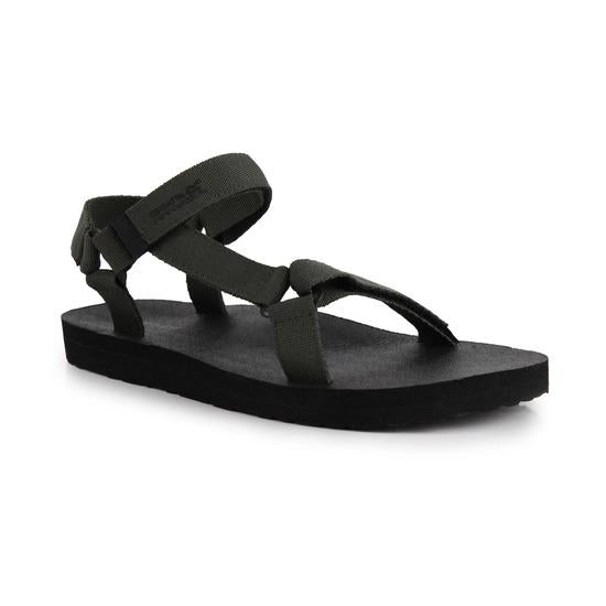 Regatta Vendeavour Sandal - Dark Khaki Black - Beales department store