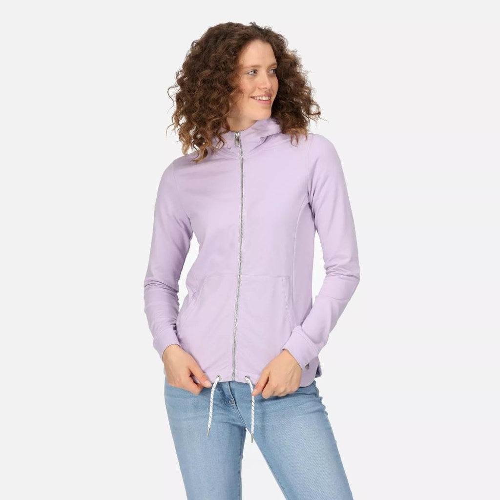 Regatta Women's Bayla Full Zip Hoodie - Pastel Lilac - Beales department store