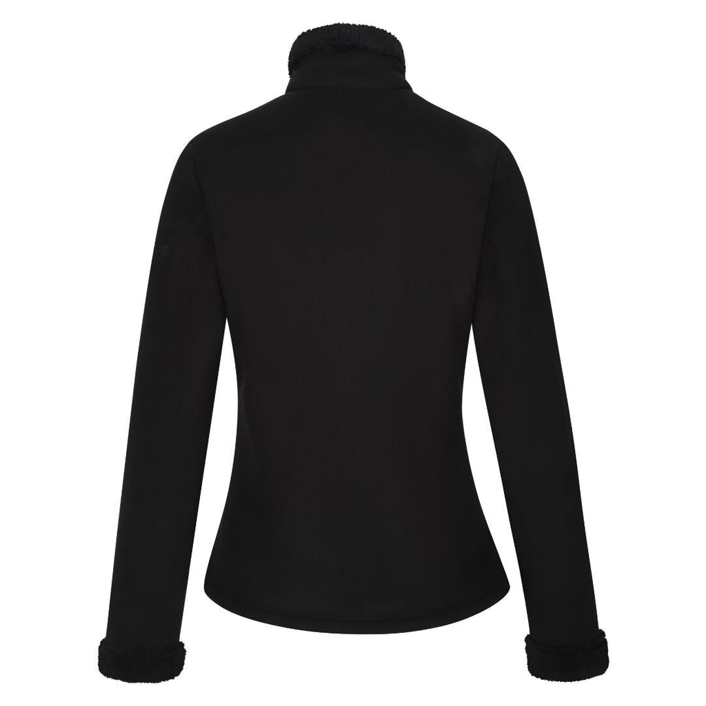 Regatta Women's Brandall Full Zip Heavyweight Fleece - Black - Beales department store