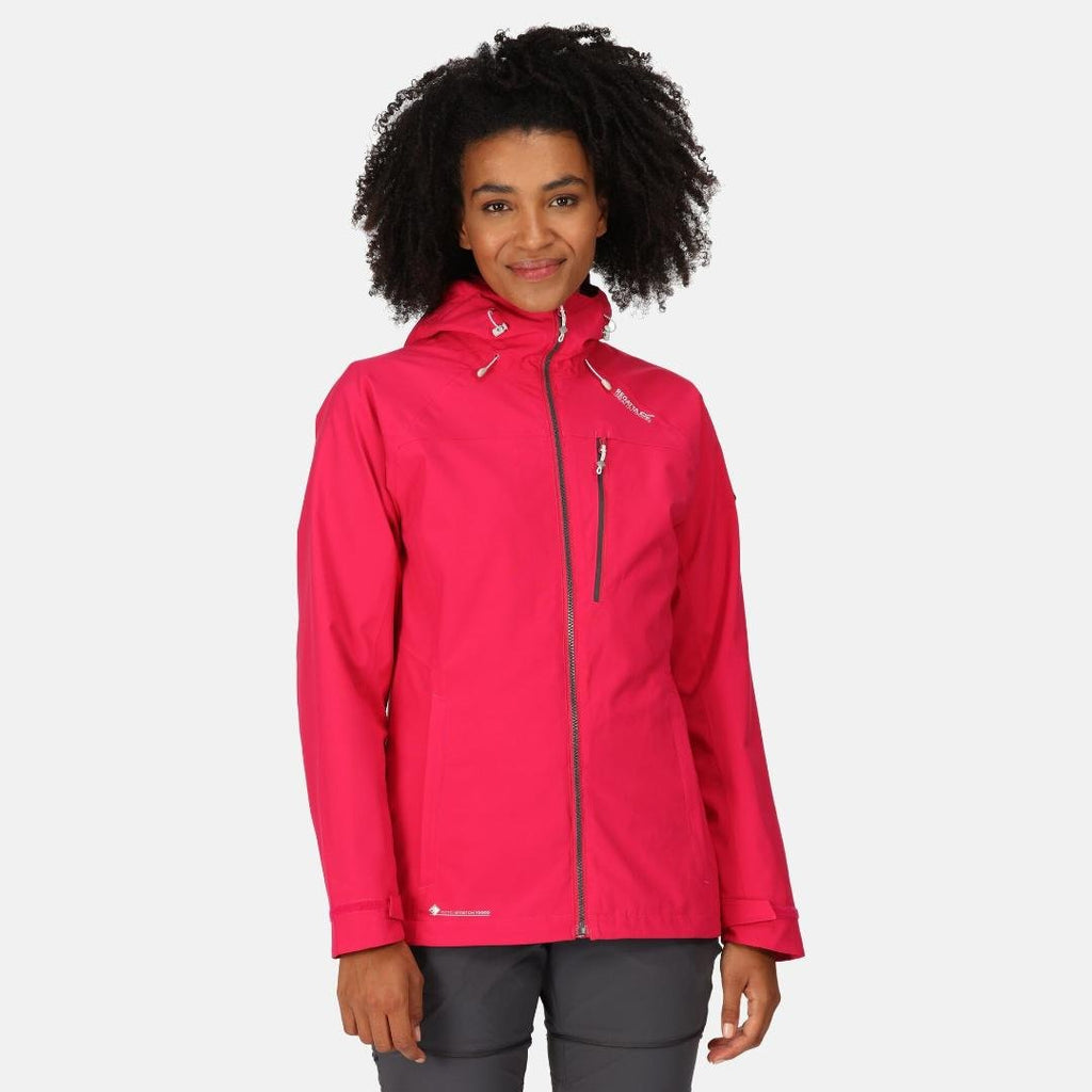 Regatta Women's Britedale Waterproof Jacket - Pink Potion - Beales department store
