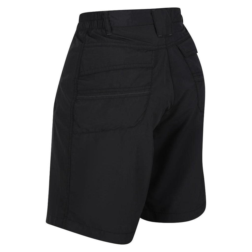 Regatta Women's Chaska II Walking Shorts - Black - Beales department store