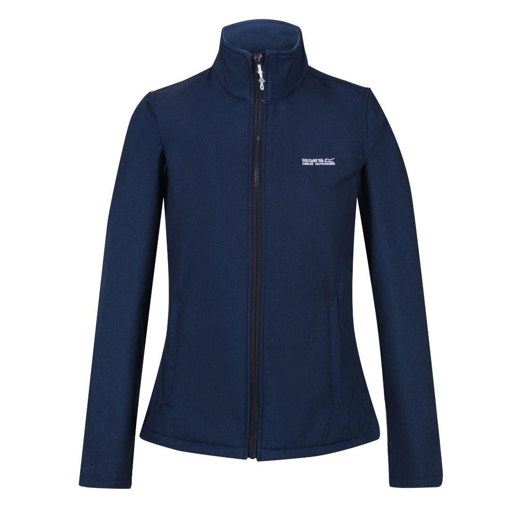 Regatta Women's Connie V Softshell Walking Jacket - Navy Marl - Beales department store