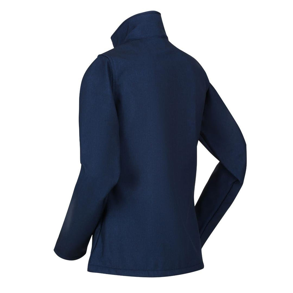 Regatta Women's Connie V Softshell Walking Jacket - Navy Marl - Beales department store