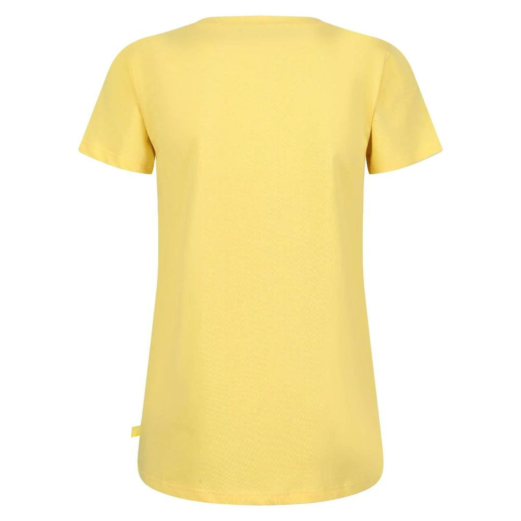 Regatta Women's Filandra VI Print T - Shirt - Maize Yellow - Beales department store