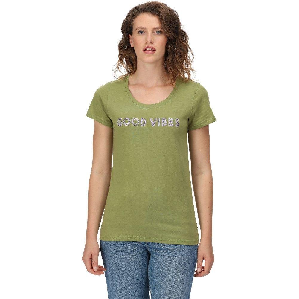 Regatta Women's Filandra VI T - Shirt - Grape Leaf - Beales department store