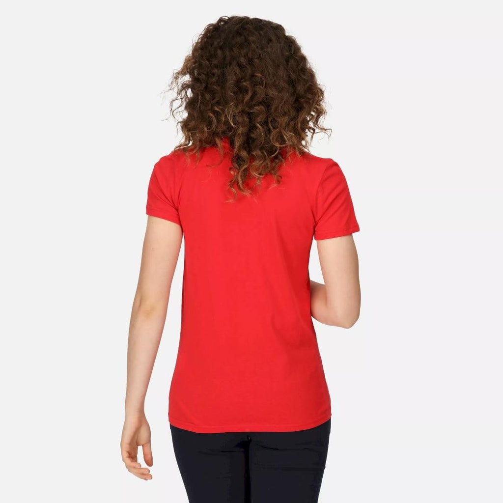 Regatta Women's Filandra VII Printed T-Shirt - Miami Red - Beales department store