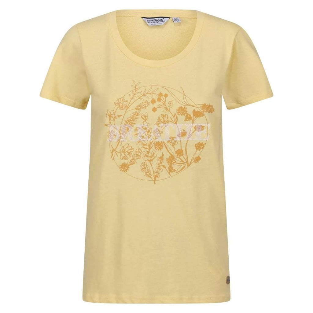 Regatta Women's Filandra VII Printed T - Shirt - Sunlight - Beales department store