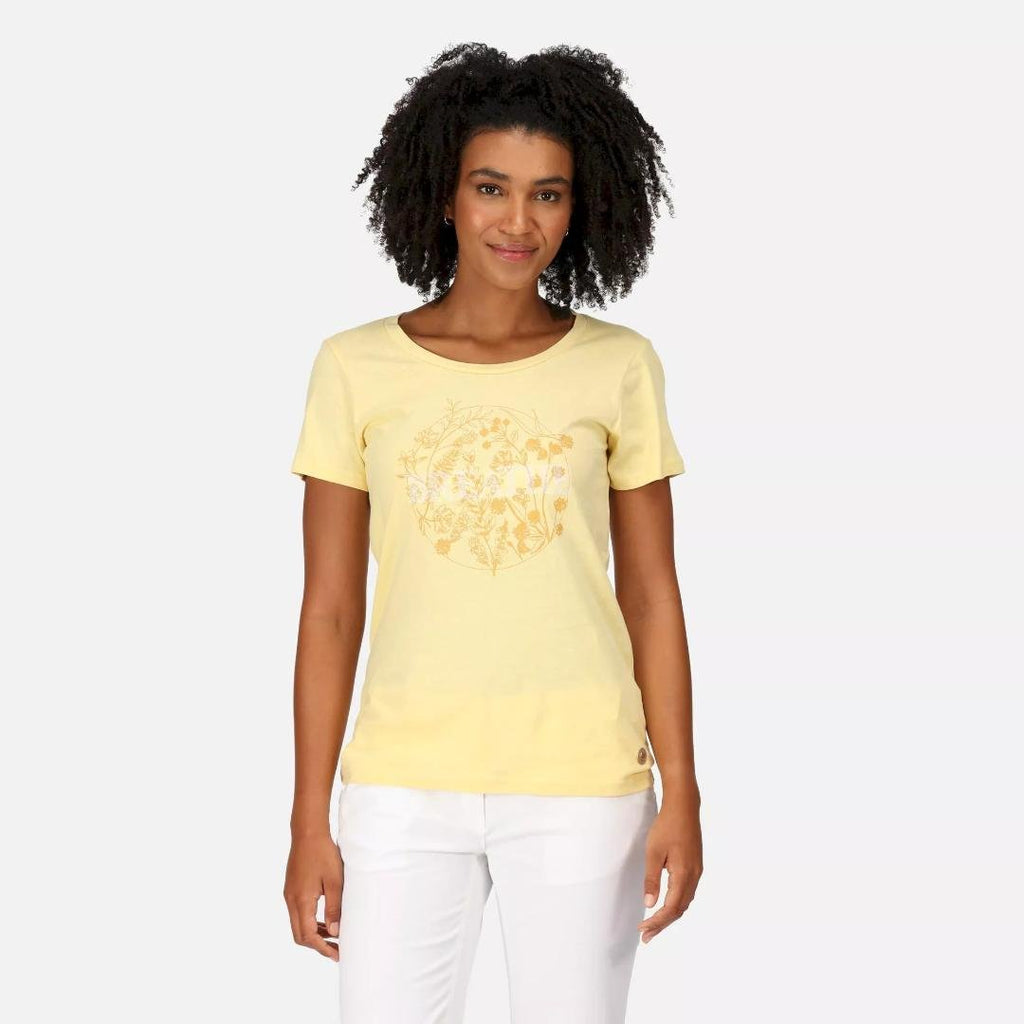 Regatta Women's Filandra VII Printed T - Shirt - Sunlight - Beales department store