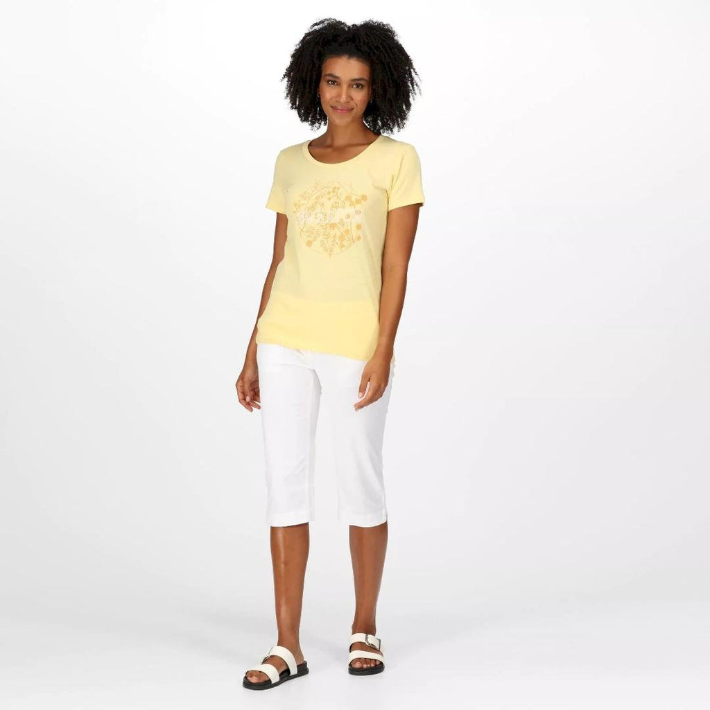 Regatta Women's Filandra VII Printed T - Shirt - Sunlight - Beales department store