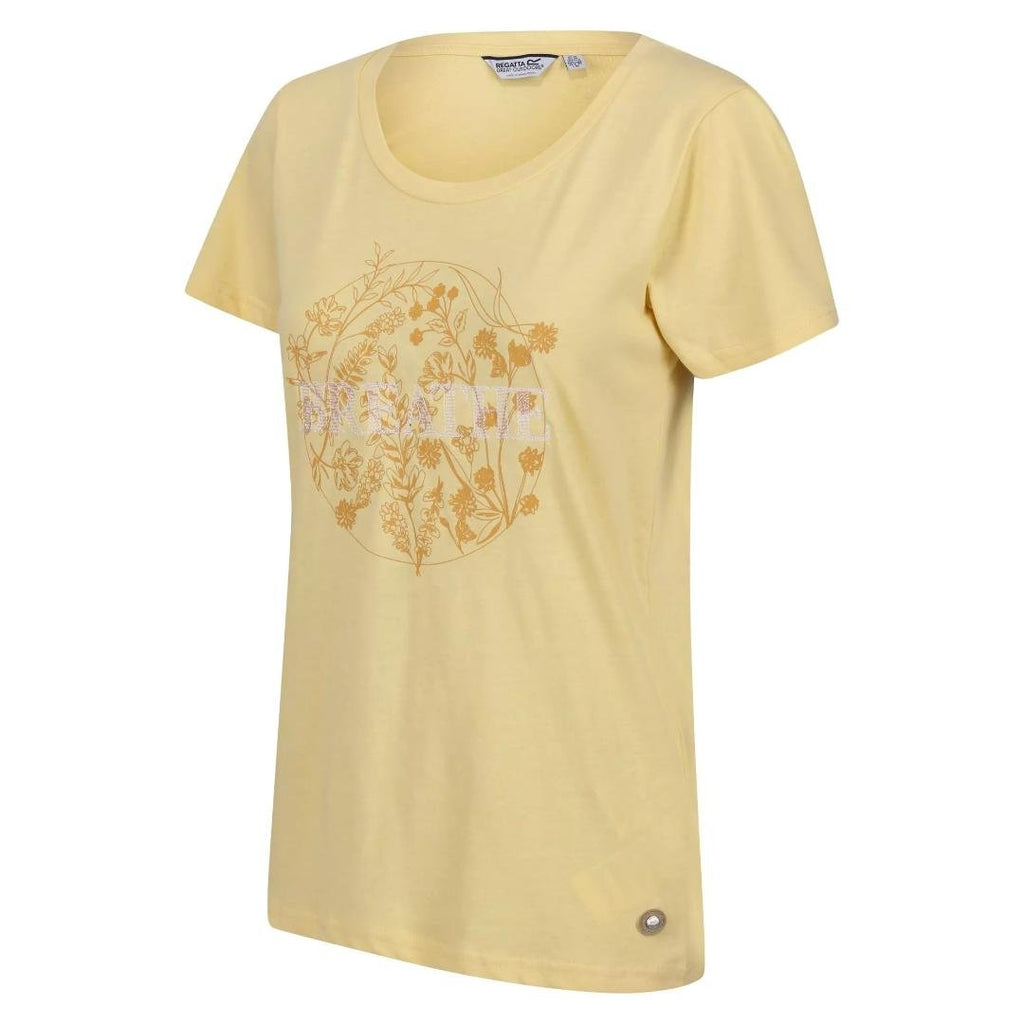 Regatta Women's Filandra VII Printed T - Shirt - Sunlight - Beales department store