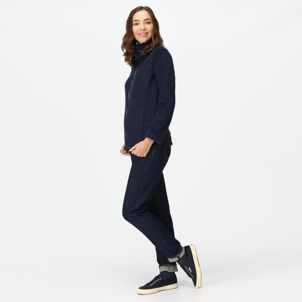 Regatta Women's Heloise Full Zip Fleece - Navy Eyelash - Beales department store