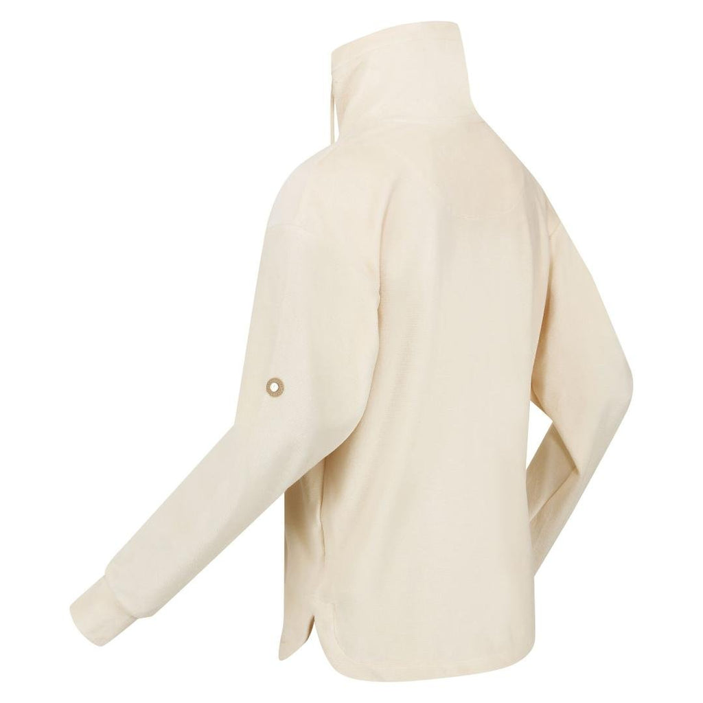 Regatta Women's Jessalyn Velour Full Zip Fleece - Light Vanilla - Beales department store