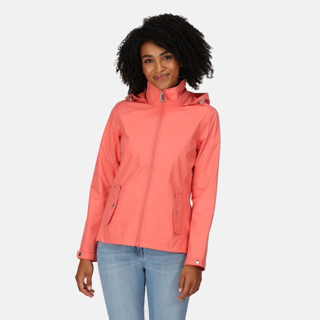 Regatta Women's Laiyah Waterproof Jacket - Peach Bloom - Beales department store