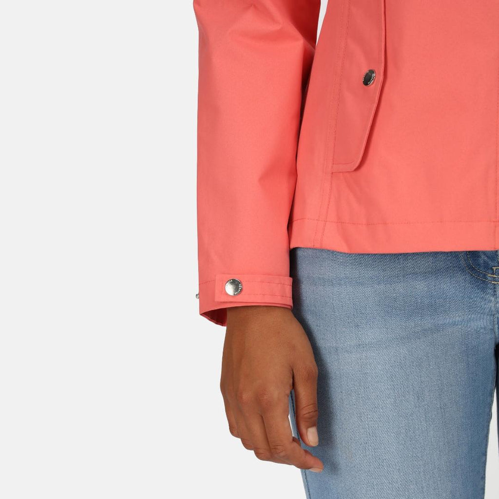 Regatta Women's Laiyah Waterproof Jacket - Peach Bloom - Beales department store