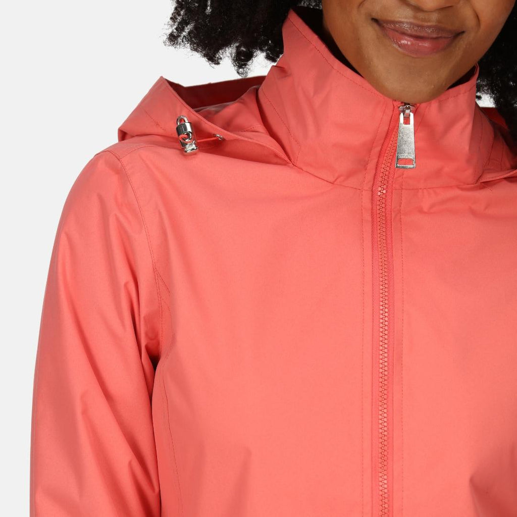 Regatta Women's Laiyah Waterproof Jacket - Peach Bloom - Beales department store