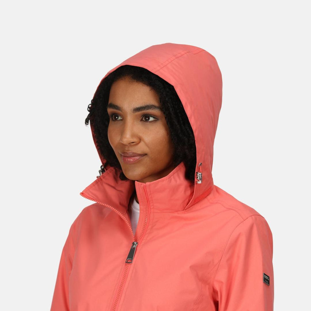 Regatta Women's Laiyah Waterproof Jacket - Peach Bloom - Beales department store