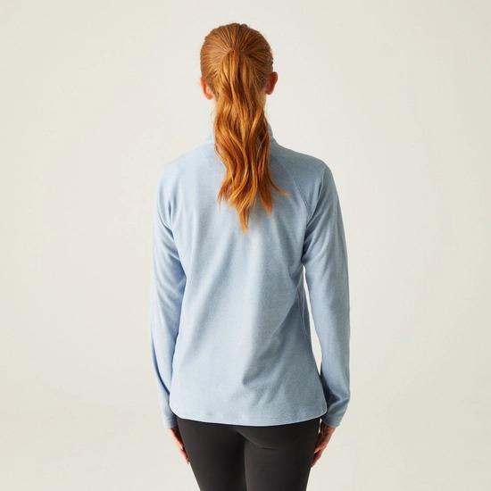 Regatta Women's Montes Lightweight Half - Zip Fleece - Coronet Blue - Beales department store