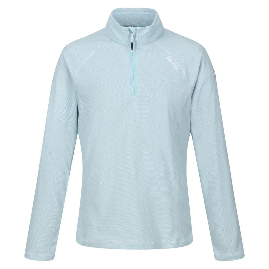 Regatta Women's Montes Lightweight Half - Zip Fleece - Sea Haze - Beales department store