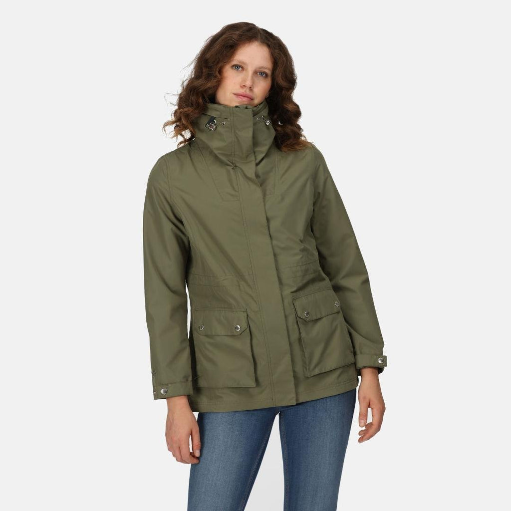 Regatta Women's Novalee Waterproof Jacket - Four Leaf Clover - Beales department store