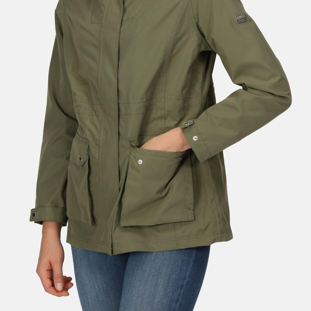 Regatta Women's Novalee Waterproof Jacket - Four Leaf Clover - Beales department store