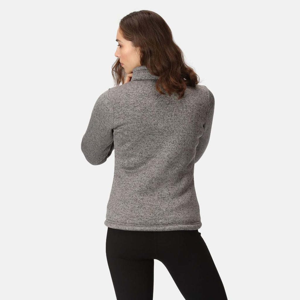 Regatta Women's Razia II Full Zip Bonded Fleece - Storm Grey - Beales department store