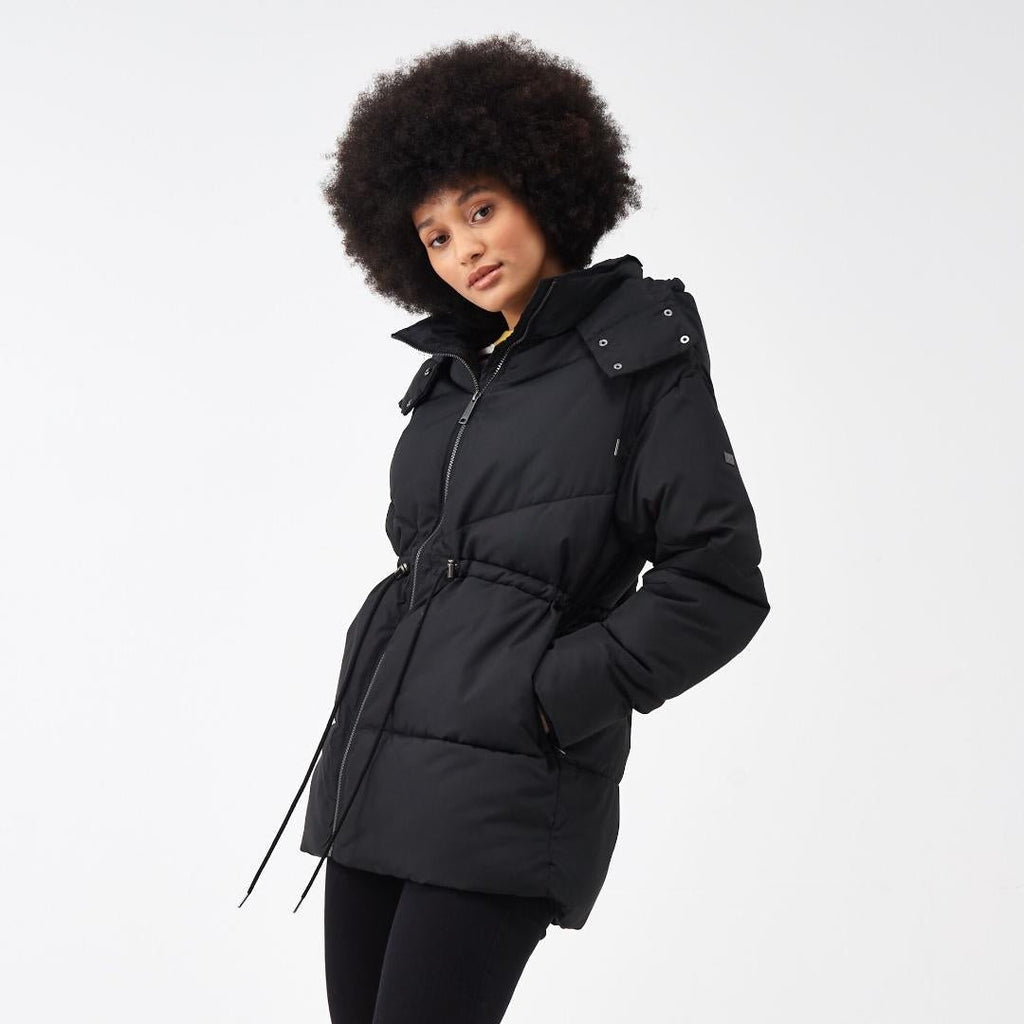 Regatta Women's Rurie Baffled Jacket - Black - Beales department store