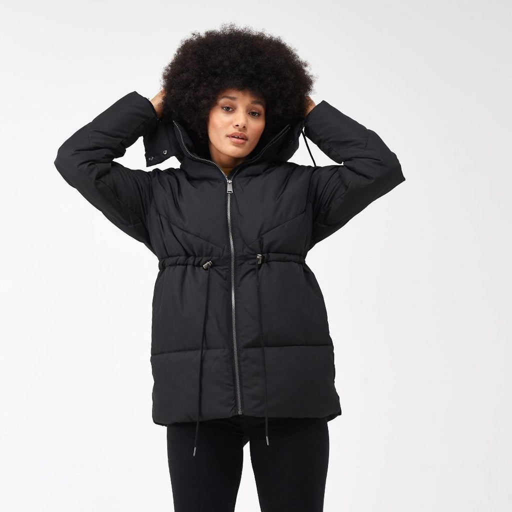 Regatta Women's Rurie Baffled Jacket - Black - Beales department store