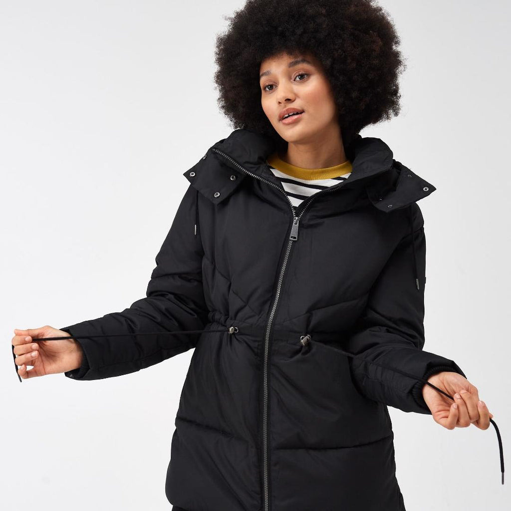 Regatta Women's Rurie Baffled Jacket - Black - Beales department store