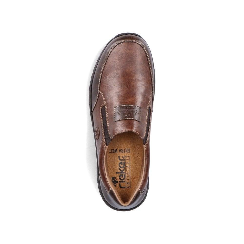 Rieker 0335426 Tibor Mens shoes brown - Beales department store